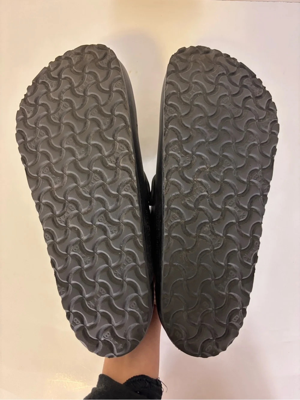 Birkenstock Black Slip-On Adjustable Buckle Clog 45 = Men’s 12-12.5